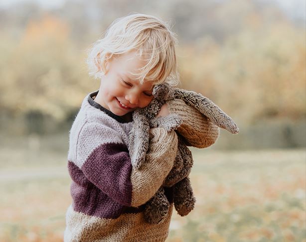 A parent and child with special needs together